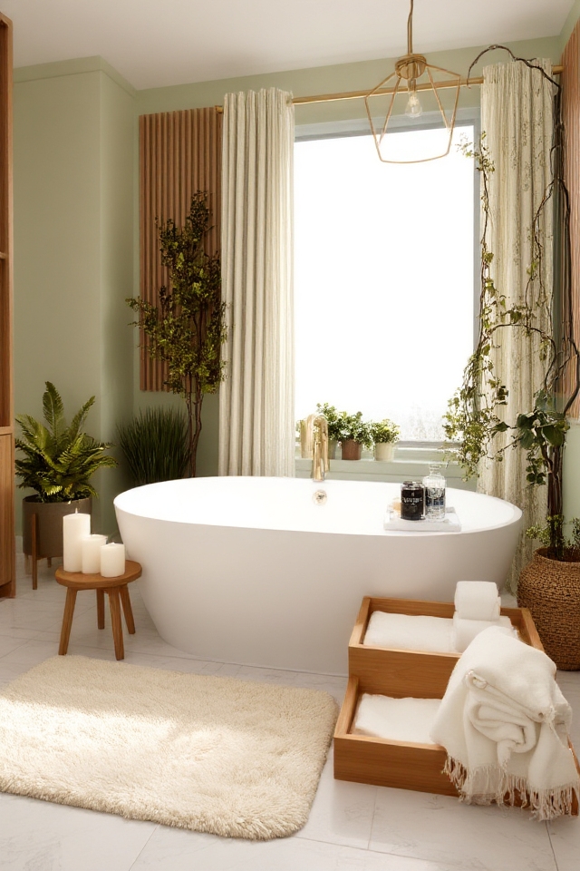 inviting bathing area essentials