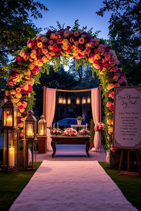 inviting stylish entrance decor