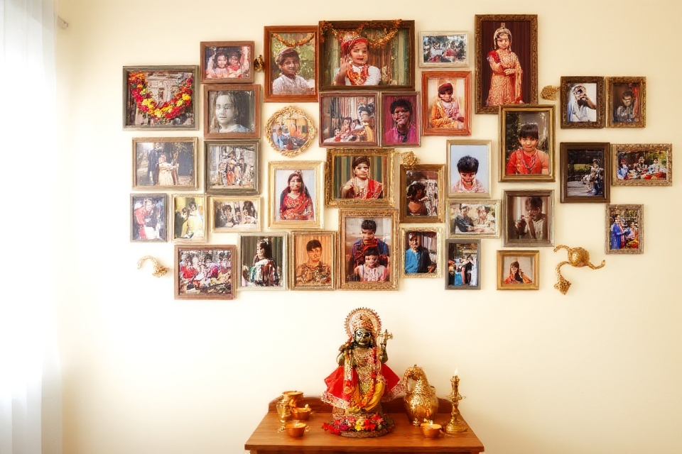 joyful memories wall collage