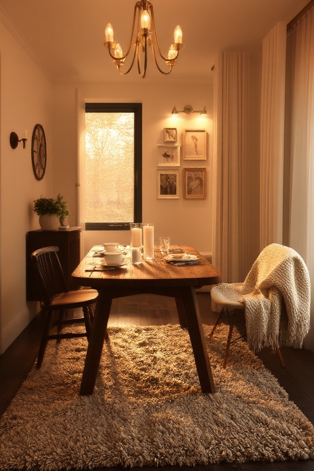 layered lighting enhances ambiance