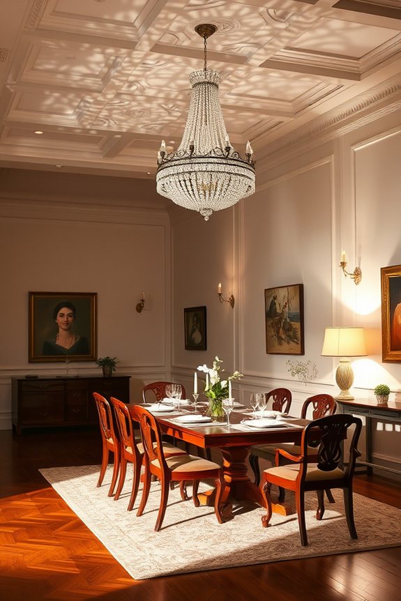 layered lighting for ambiance