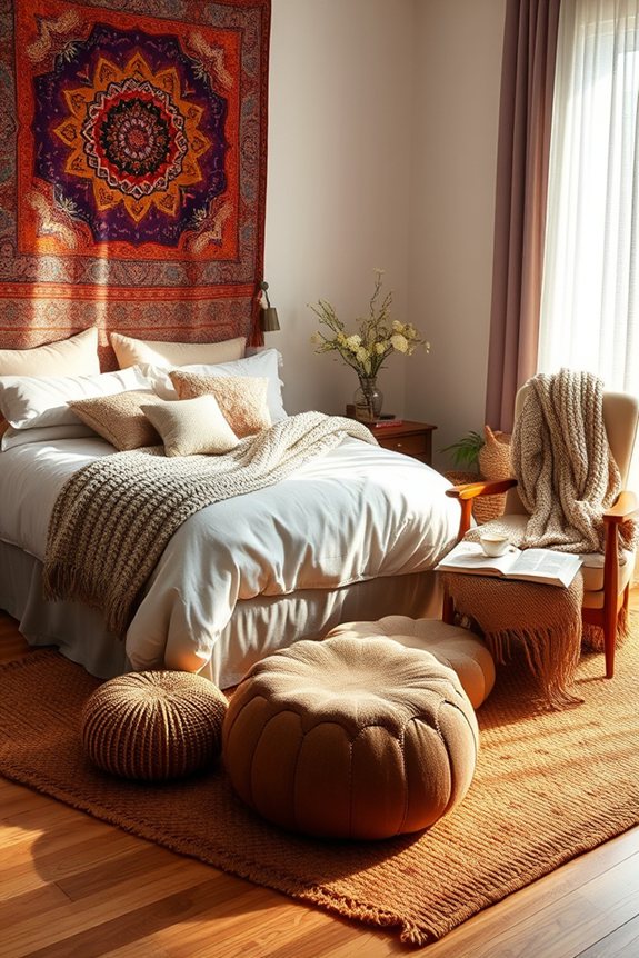 layered textiles for coziness