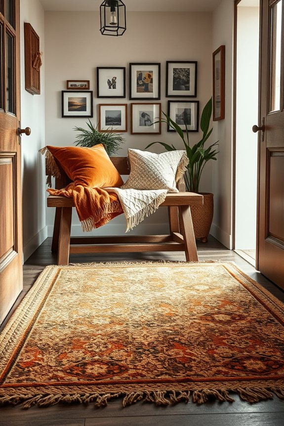 layered textiles for welcome