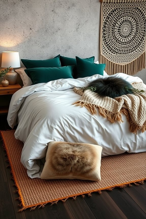 layered textures for comfort