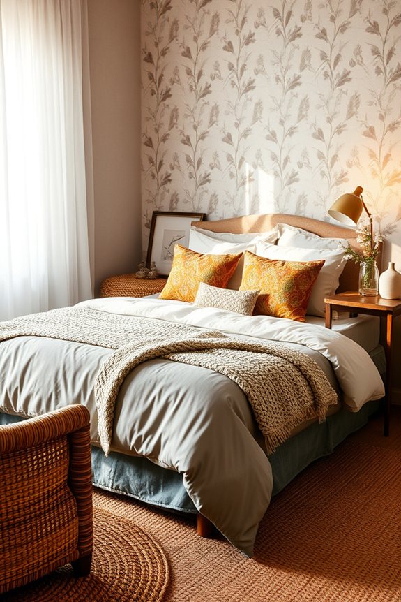 layered textures for comfort