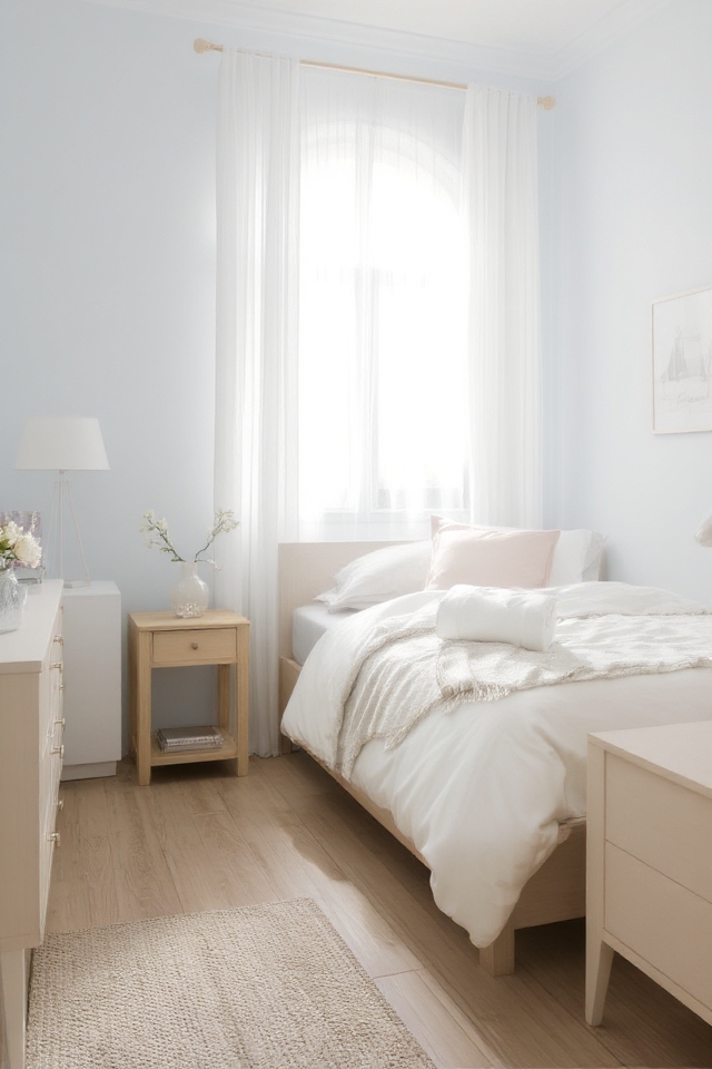 light airy bedroom colors