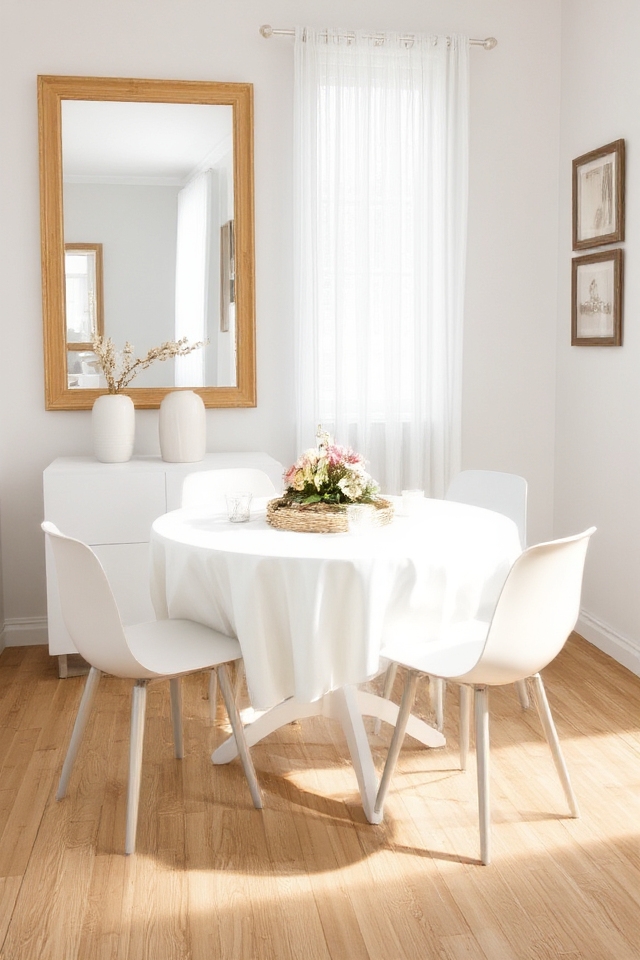 light bright airy dining