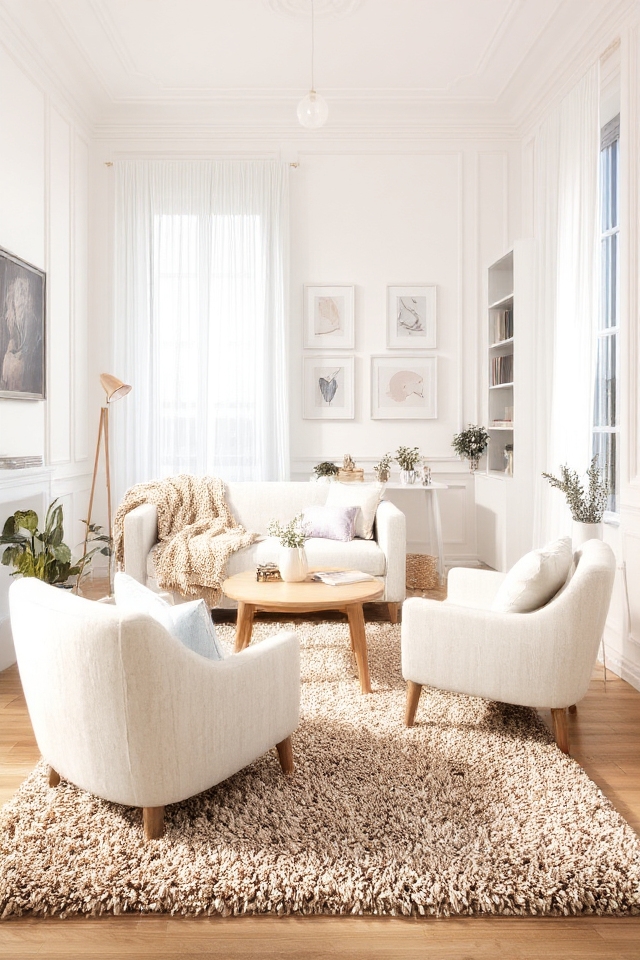 light colors create openness