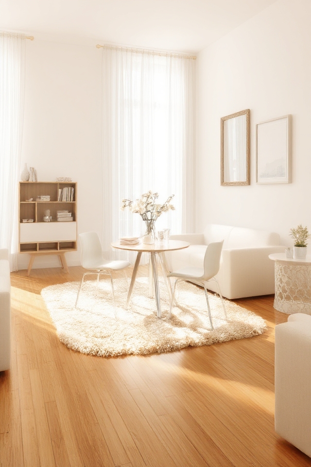 light colors enhance space