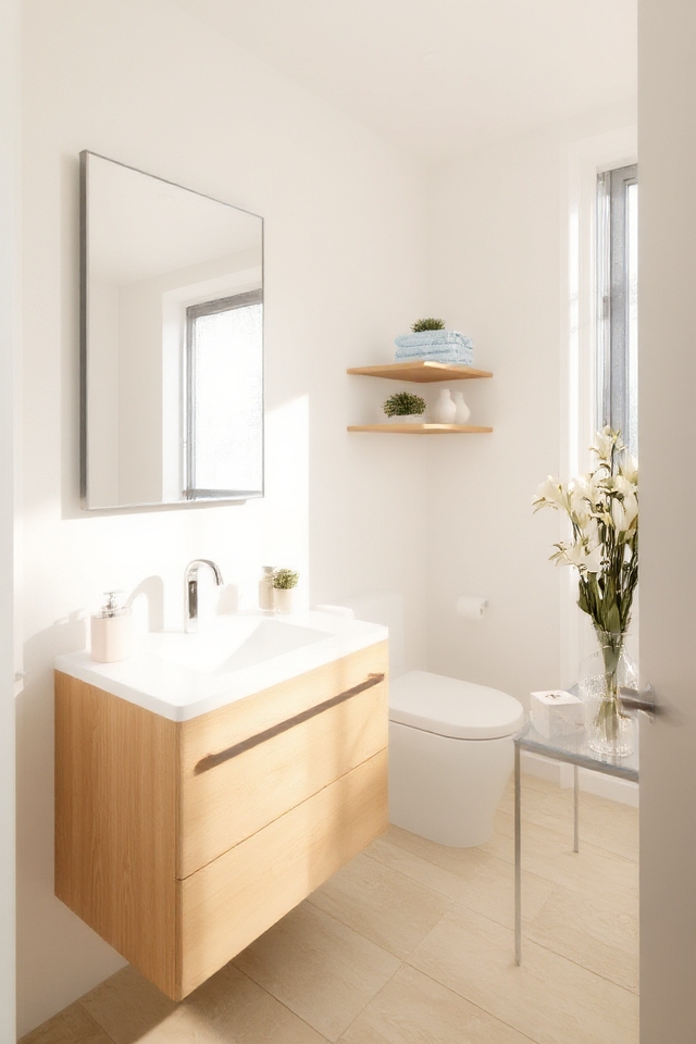 light colors enhance space