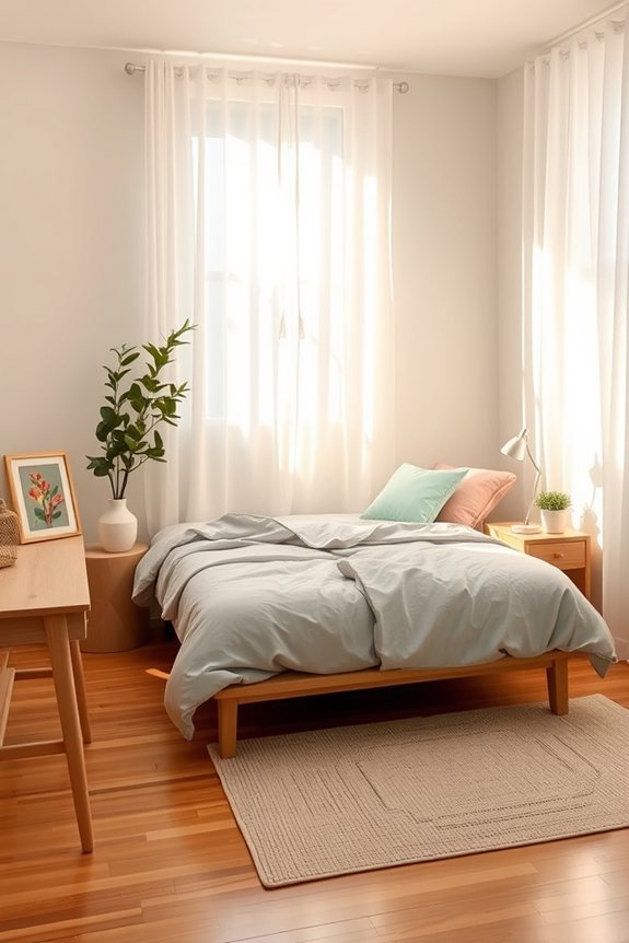 light colors enhance spaces