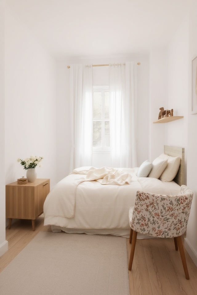 light colors enhance spaciousness