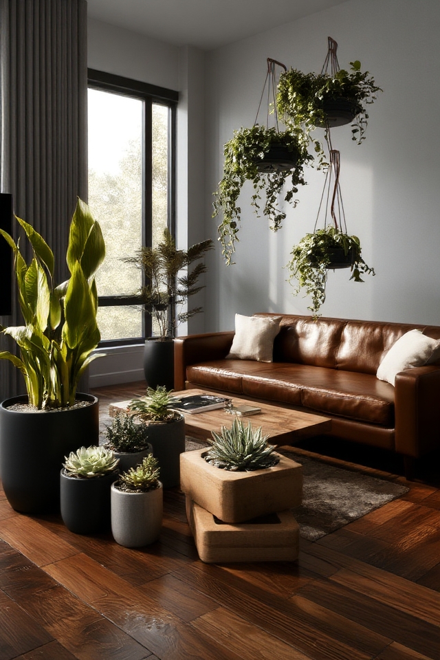 low maintenance indoor plant decor