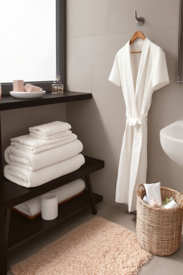 luxurious bathroom linens upgrade
