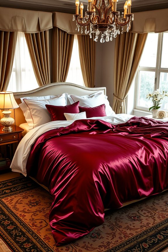 luxurious bedding for intimacy