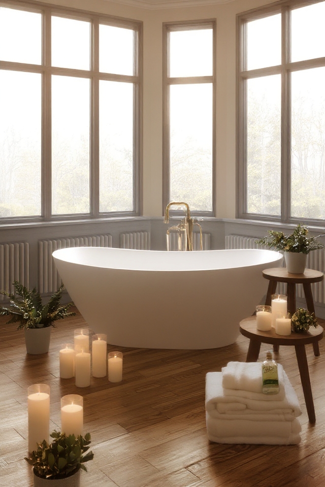 luxurious freestanding bathtub elegance