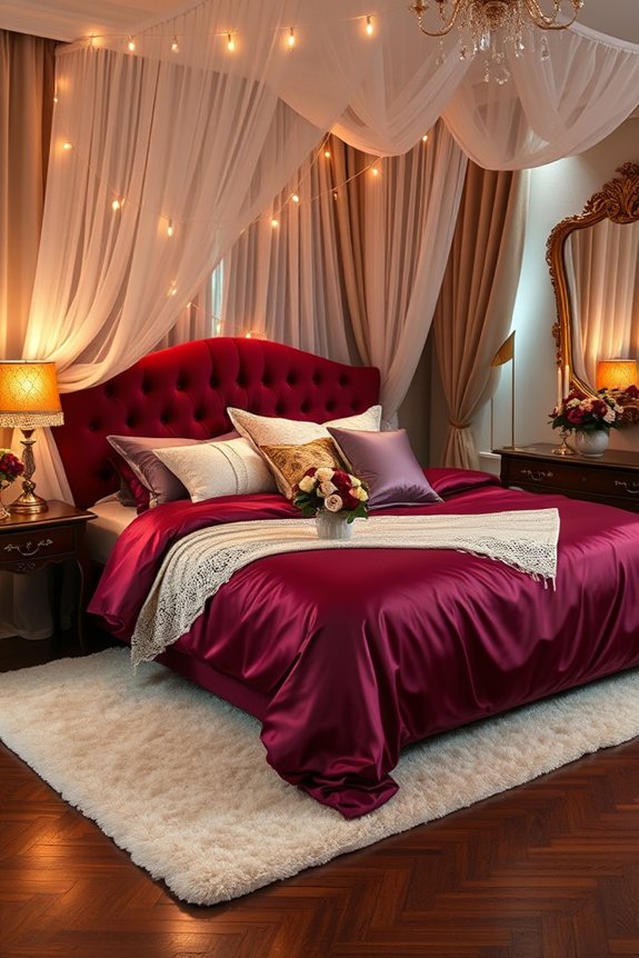 luxurious textiles for intimacy