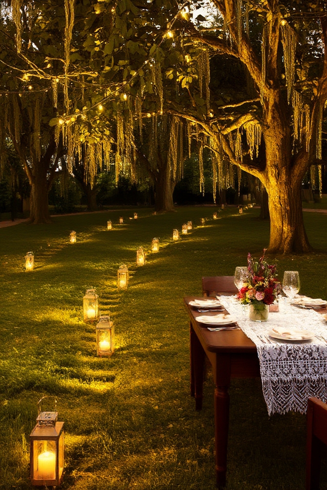 magical ambiance for celebrations