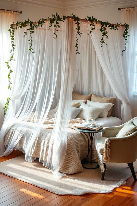 magical canopy bed transformation