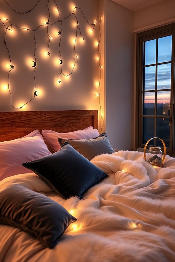 magical celestial bedroom decor