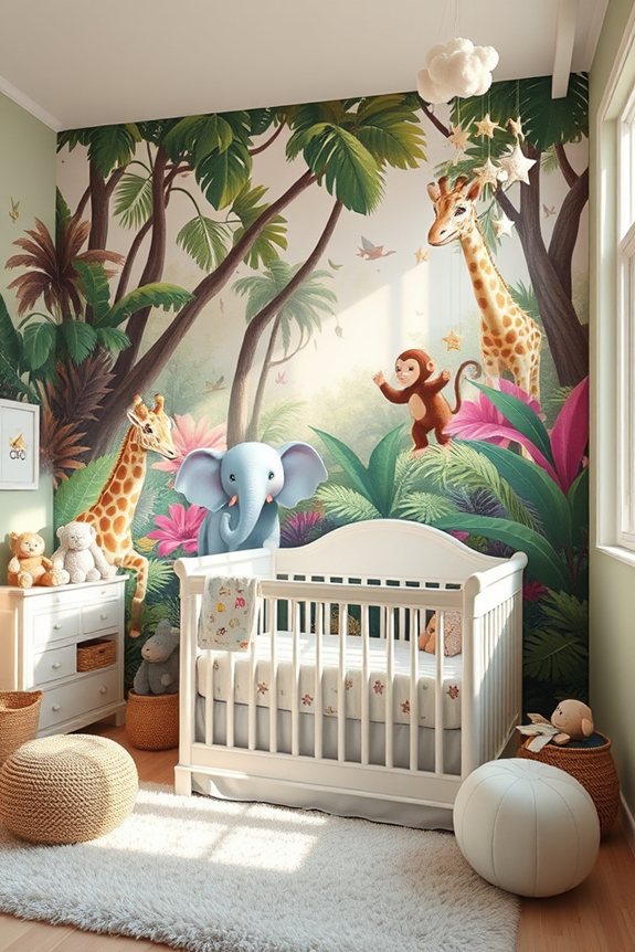 magical imaginative nursery murals