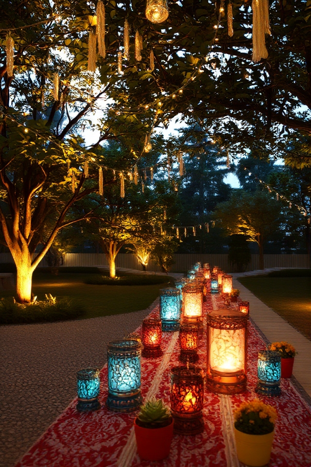 magical lanterns and lights