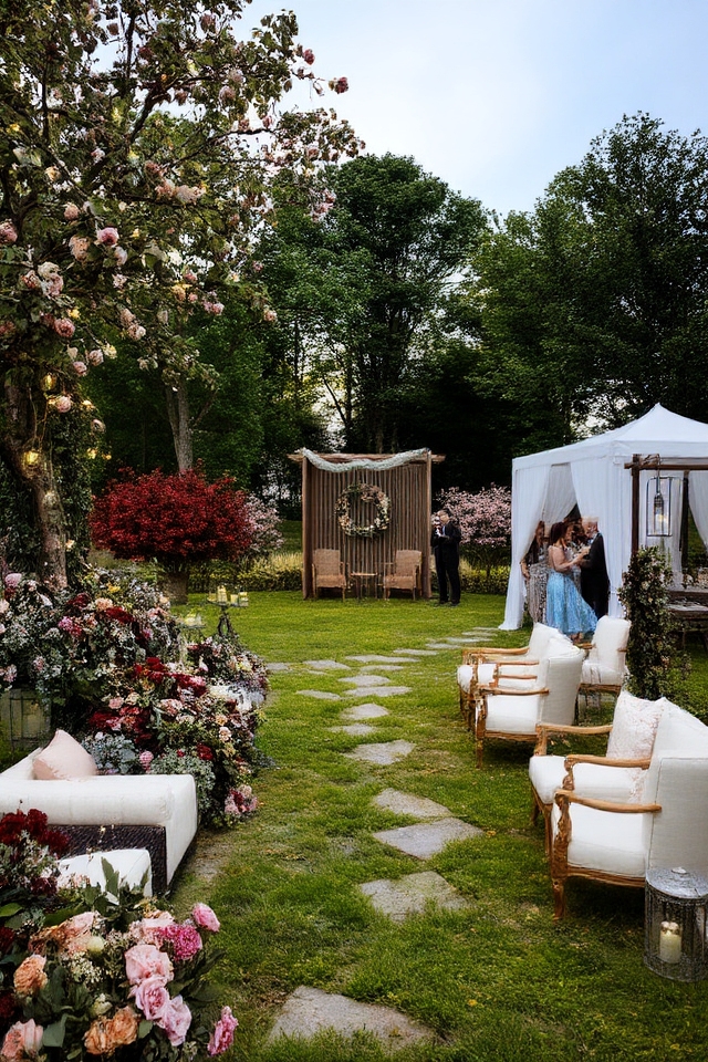 magical outdoor wedding d cor