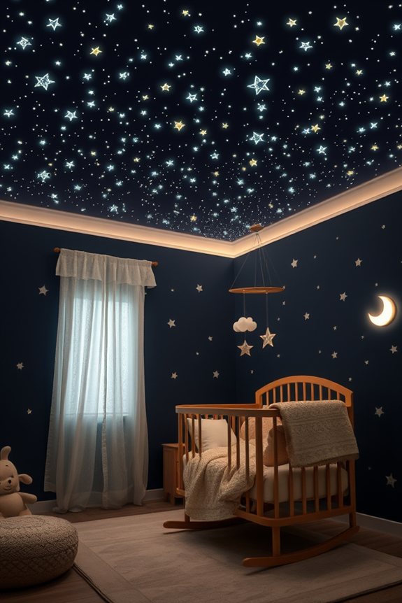 magical starlit nursery ceilings