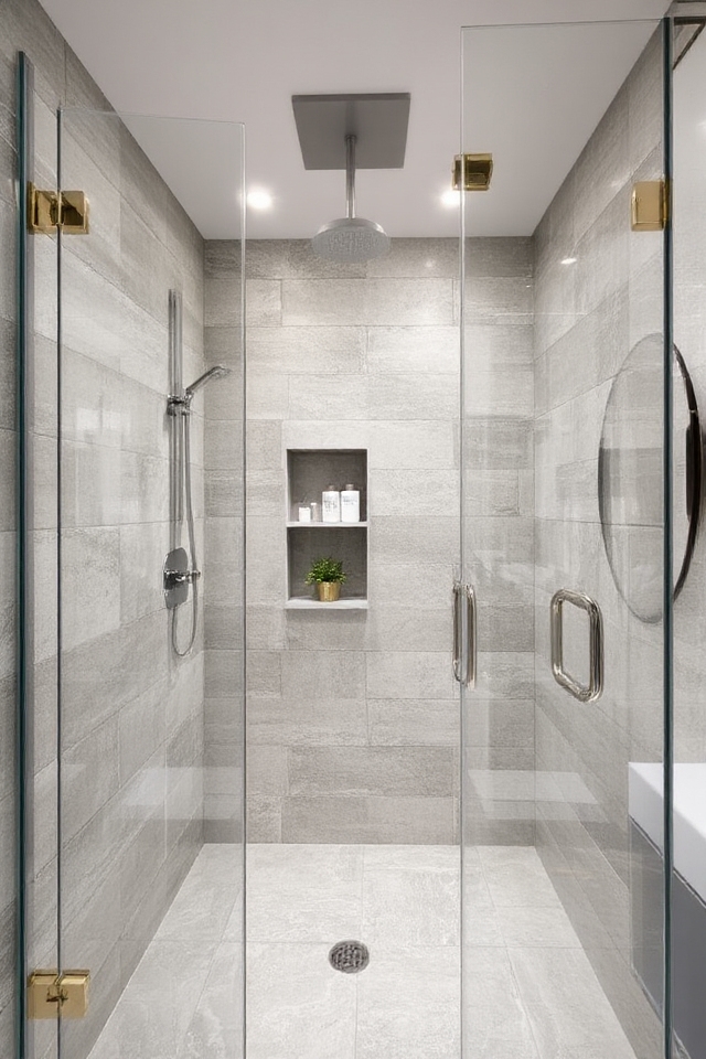 maximize bathroom space stylishly