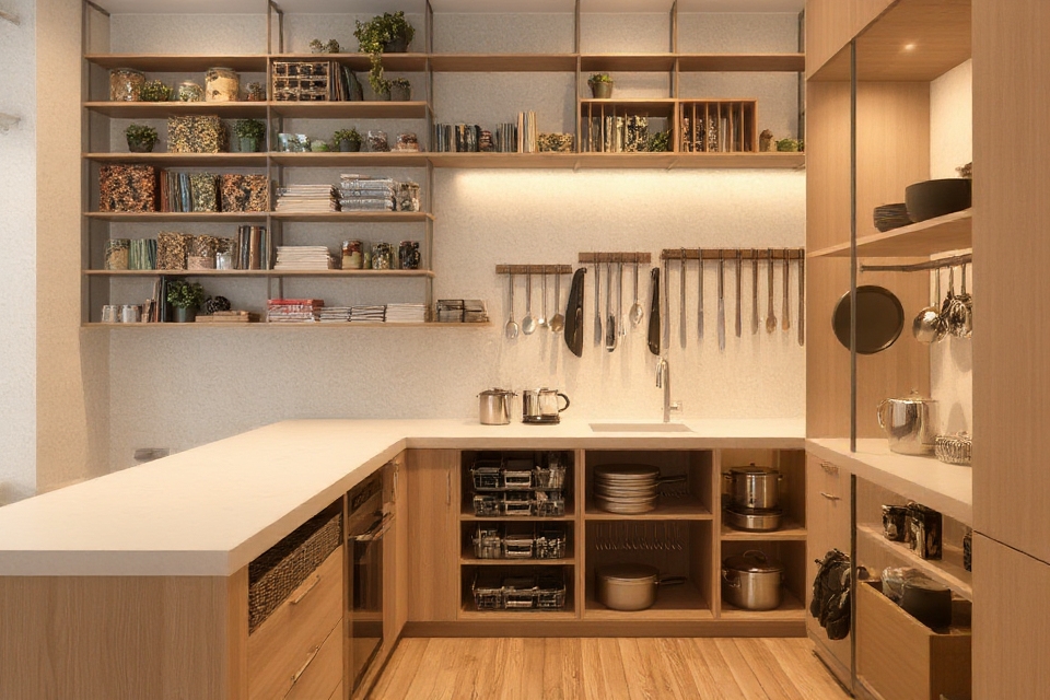 maximize kitchen space efficiently