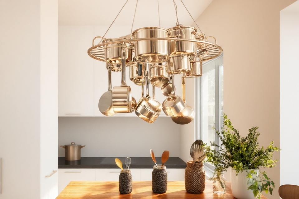maximize kitchen space stylishly