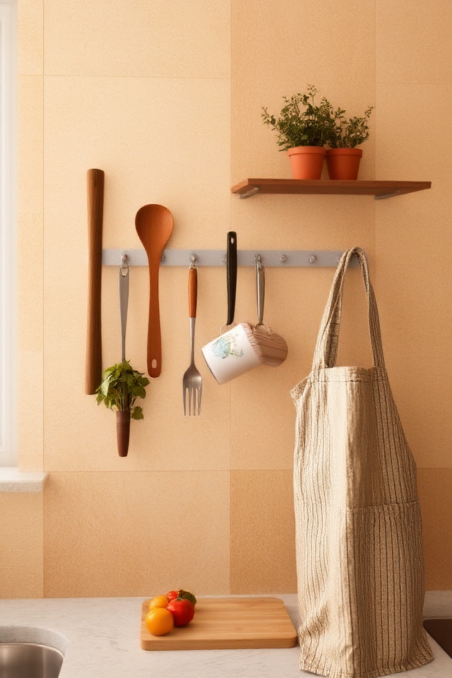 maximize kitchen wall space