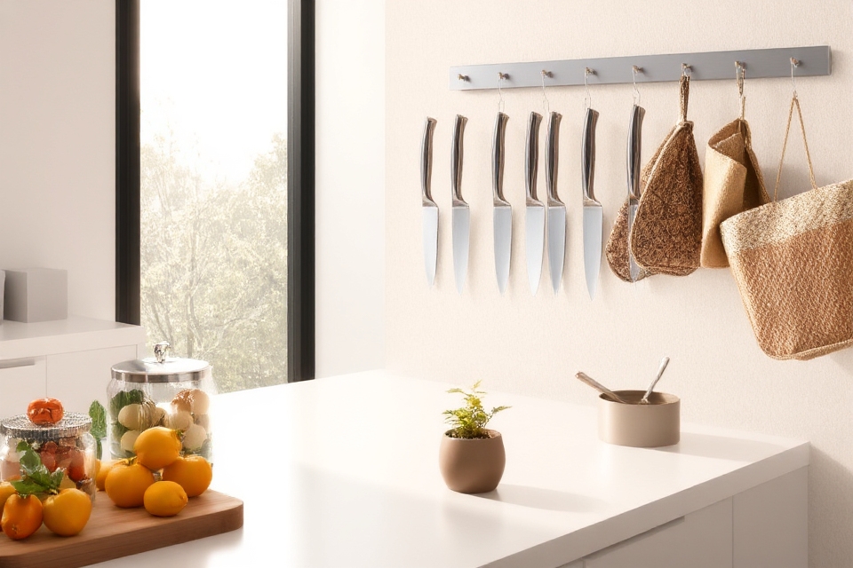 maximize kitchen wall space