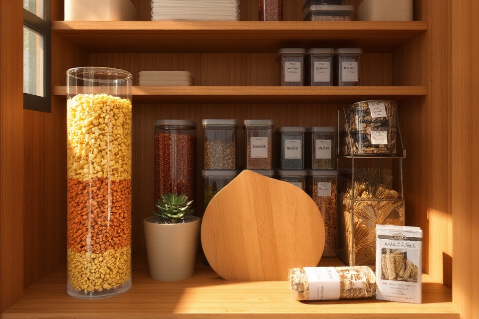 maximize pantry organization visually