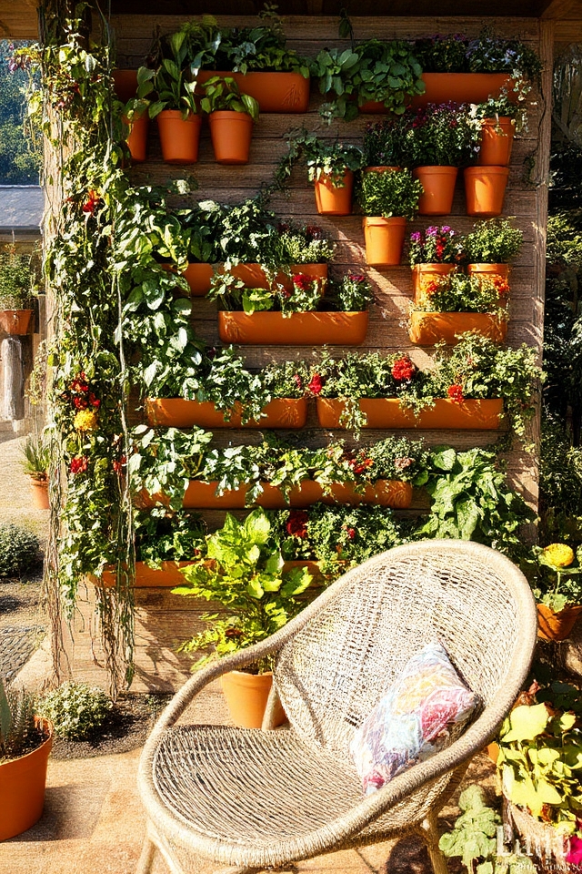maximize space with greenery