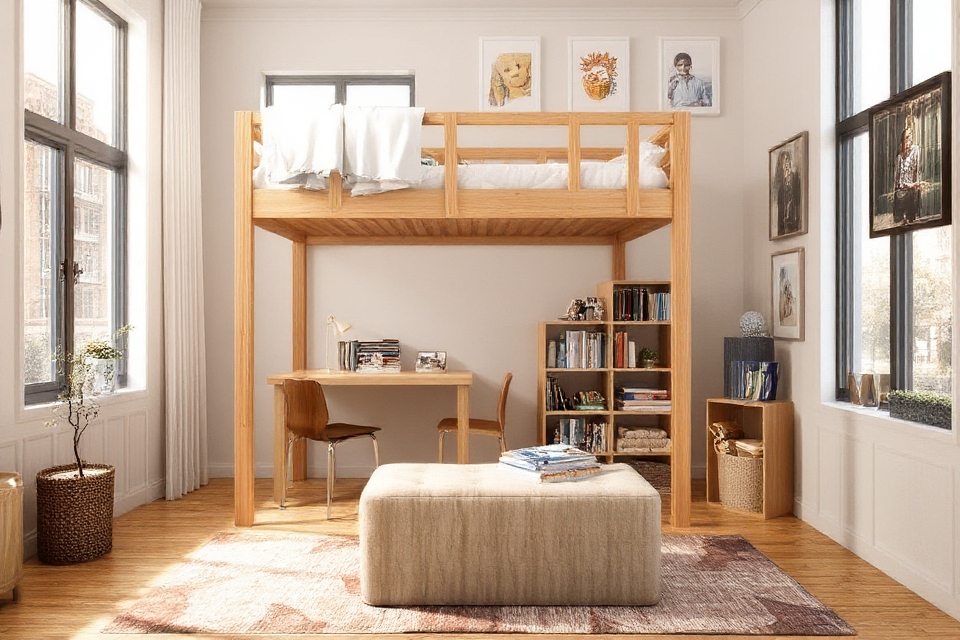 maximize space with multifunctional furniture
