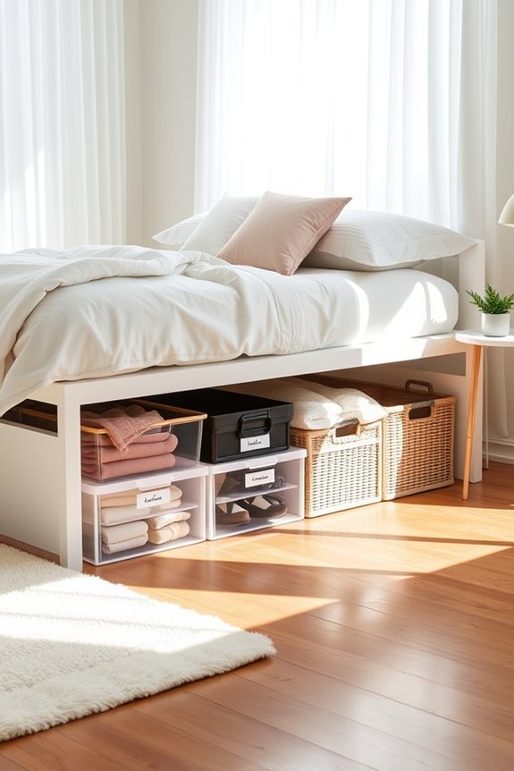 maximize space with organization