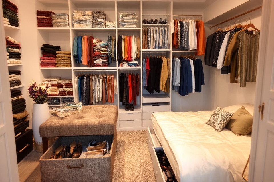 maximize studio closet organization