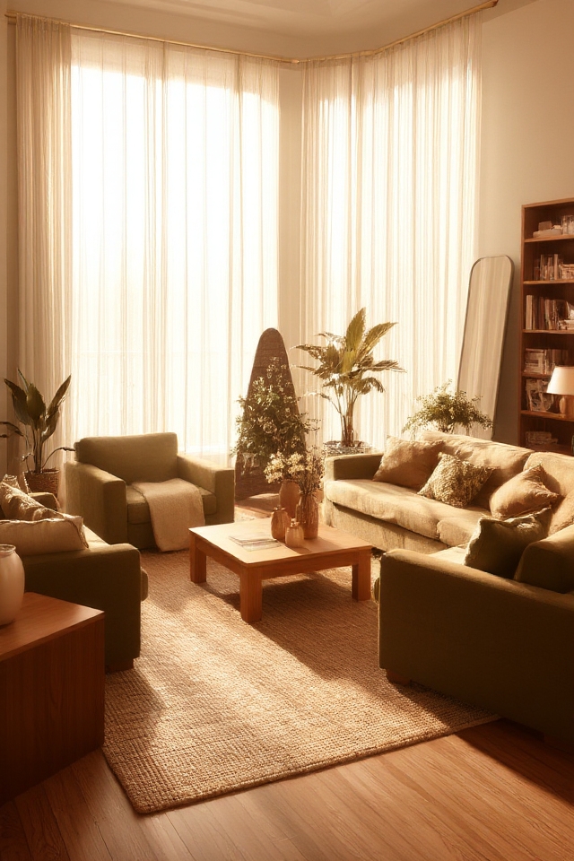 maximize sunlight with decor