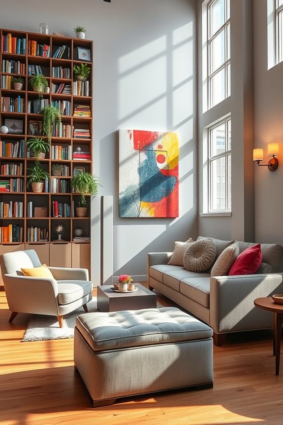 maximize vertical storage options