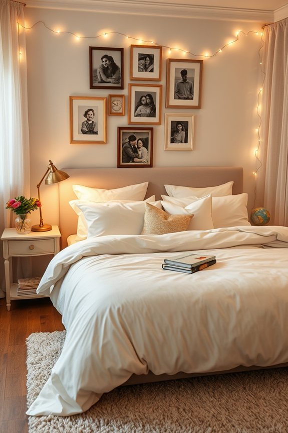 meaningful romantic bedroom decor