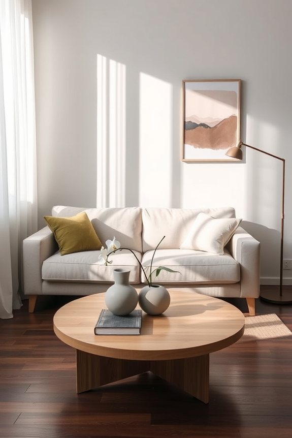 minimal accessories stylish space