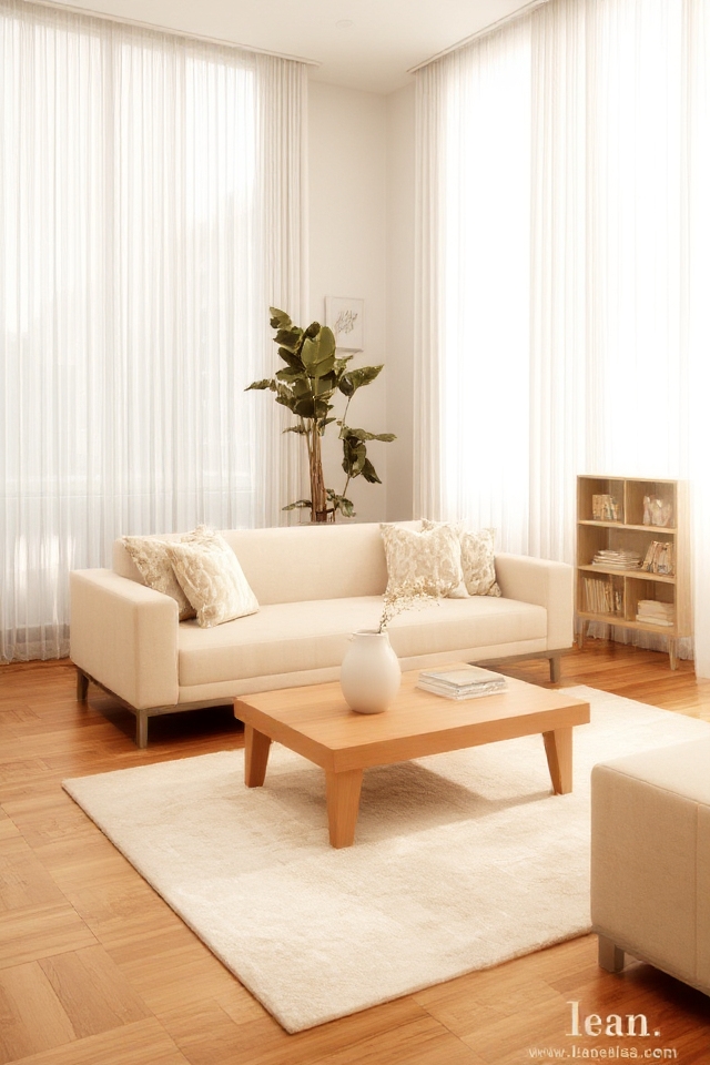 minimalism creates serene oasis