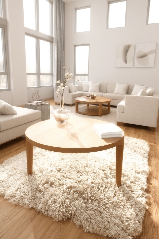 minimalism with oak tables