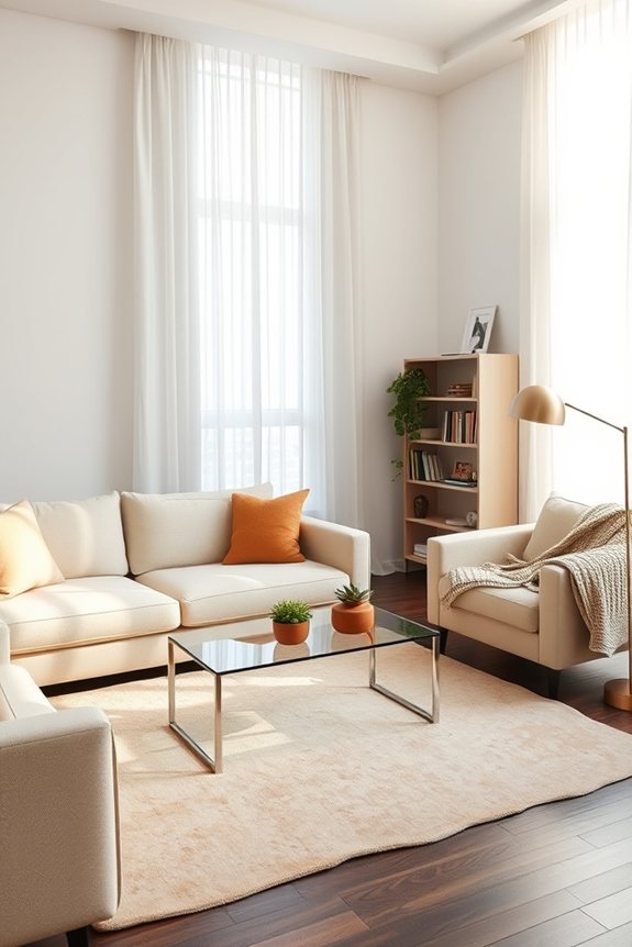 minimalist decor for serenity