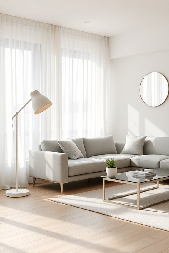 minimalist lighting design choices