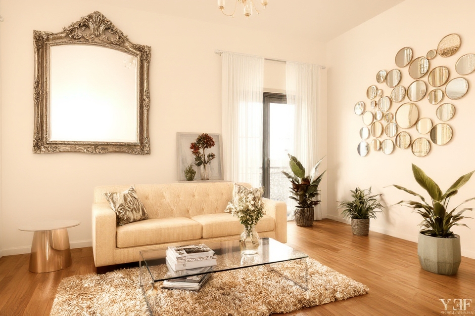mirrors create visual openness
