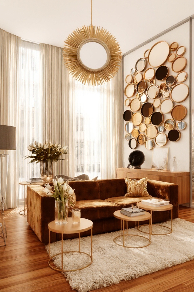 mirrors enhance light space