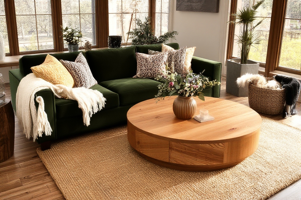 mix textures for warmth