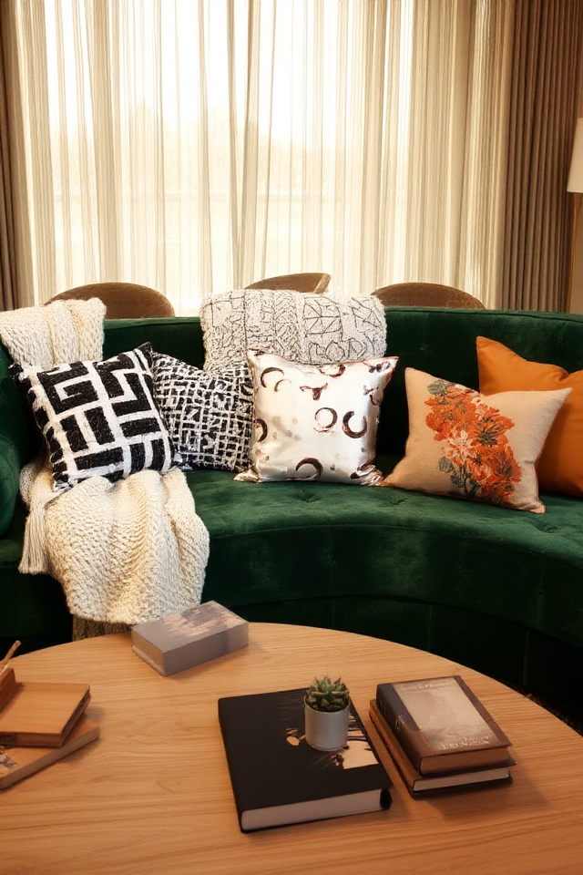 mixing textures and colors